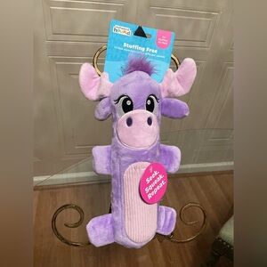 Outward Hound Stuffing Free Moose 10” With Squeaker